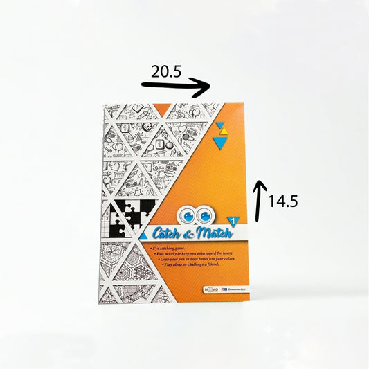Catch & Match 1 Activity Book for Adults