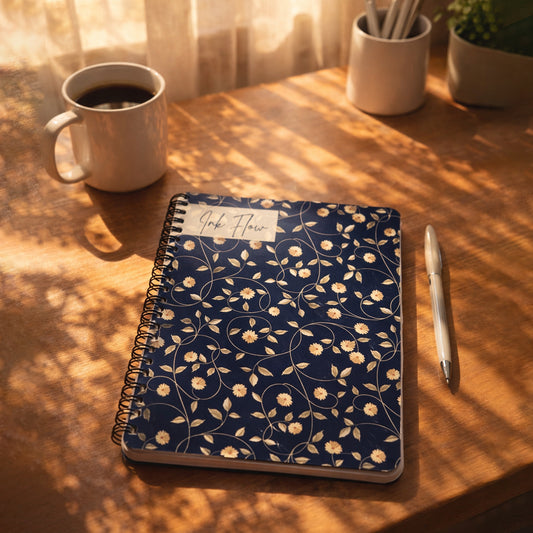 Ink Flow "Midnight Daisy"