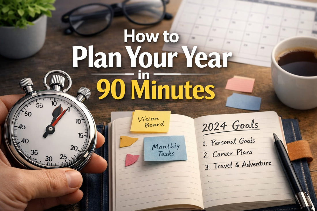 How to Plan Your Year in 90 Minutes: A Step-by-Step Guide