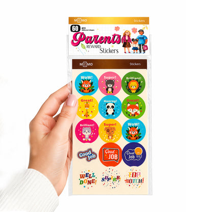Parents Reward Stickers for Kids (60 pcs)