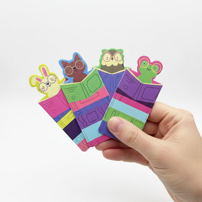Magnetic Bookmarks – Cute Pups (4 pcs)