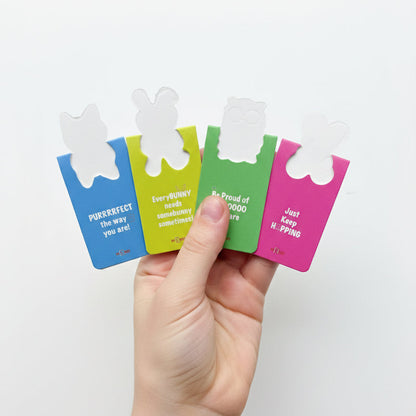 Magnetic Bookmarks – Cute Pups (4 pcs)