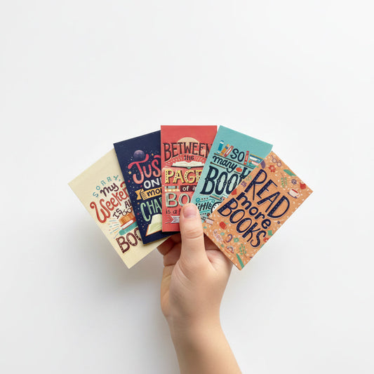 Magnetic Bookmarks – Reading Quotes (5 pcs)
