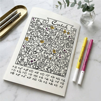 Catch & Match 1 Activity Book for Adults