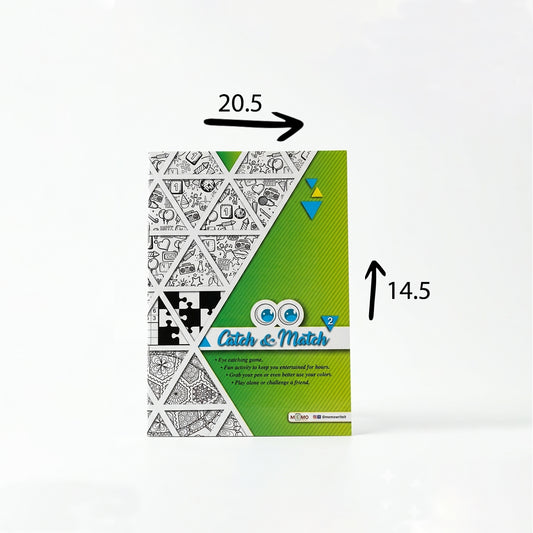 Catch & Match 2 – Activity Book for Adults