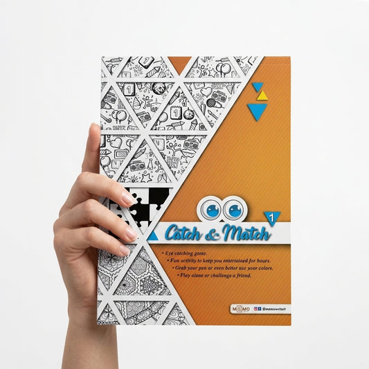 Catch & Match 1 Activity Book for Adults