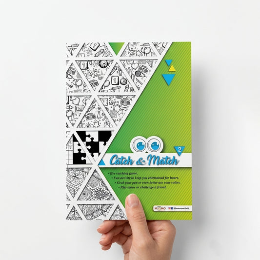 Catch & Match 2 – Activity Book for Adults