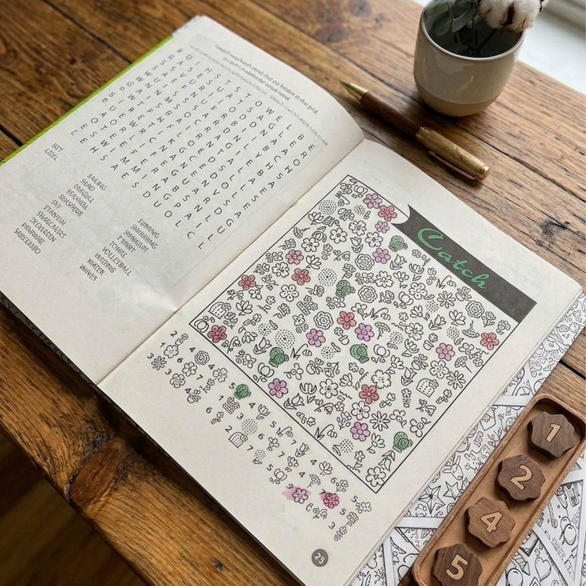 Catch & Match 2 – Activity Book for Adults