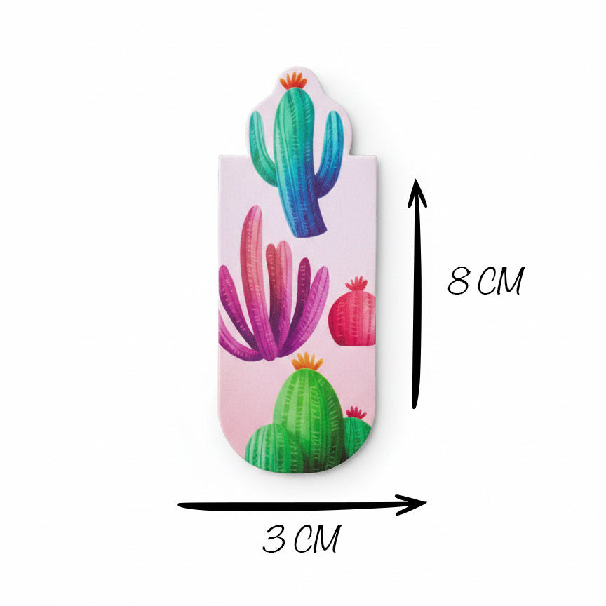 Magnetic Bookmarks – Cactus (3 pcs)