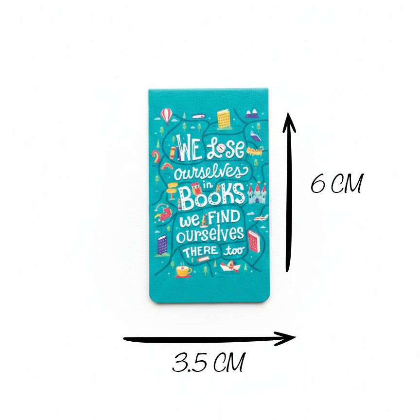 Magnetic Bookmarks – Reading Quotes 2 (4 pcs)