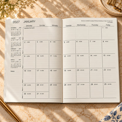 Monthly Monitor 2027 Planner