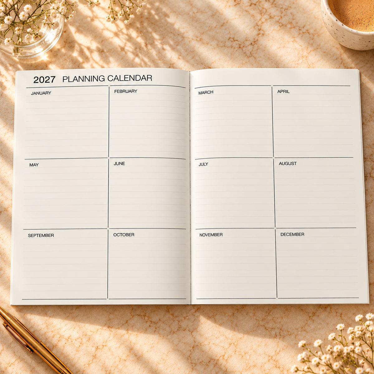 Monthly Monitor 2027 Planner