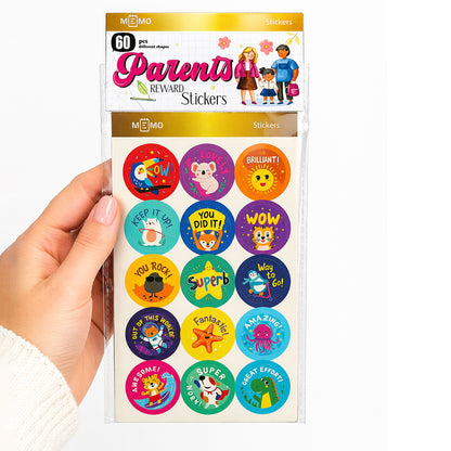 Parents Reward Stickers for Kids (60 pcs)