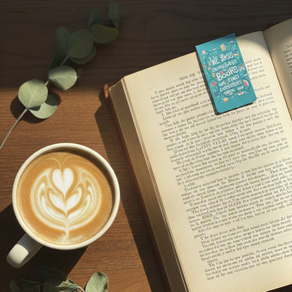 Magnetic Bookmarks – Reading Quotes 2 (4 pcs)
