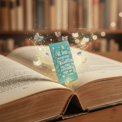 Magnetic Bookmarks – Reading Quotes 2 (4 pcs)
