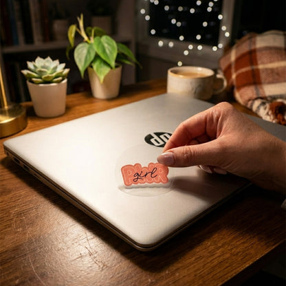 Transparent Stickers (10 pcs) (4 Designs)